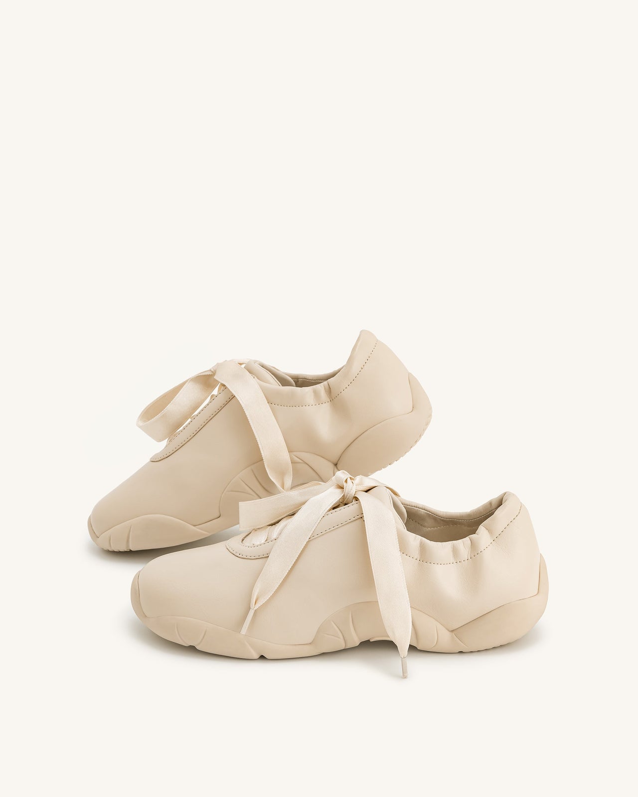 Flavia 芭蕾舞鞋 - 杏色