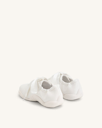 Flavia 芭蕾舞鞋 - 白色
