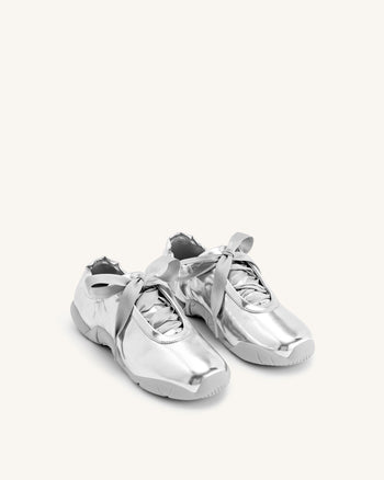 Flavia 芭蕾舞鞋 - 銀色