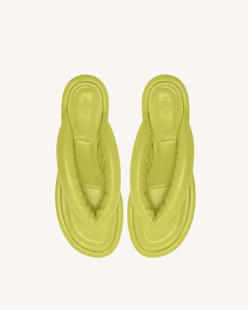 Talia 泡泡涼鞋 - 檸檬綠