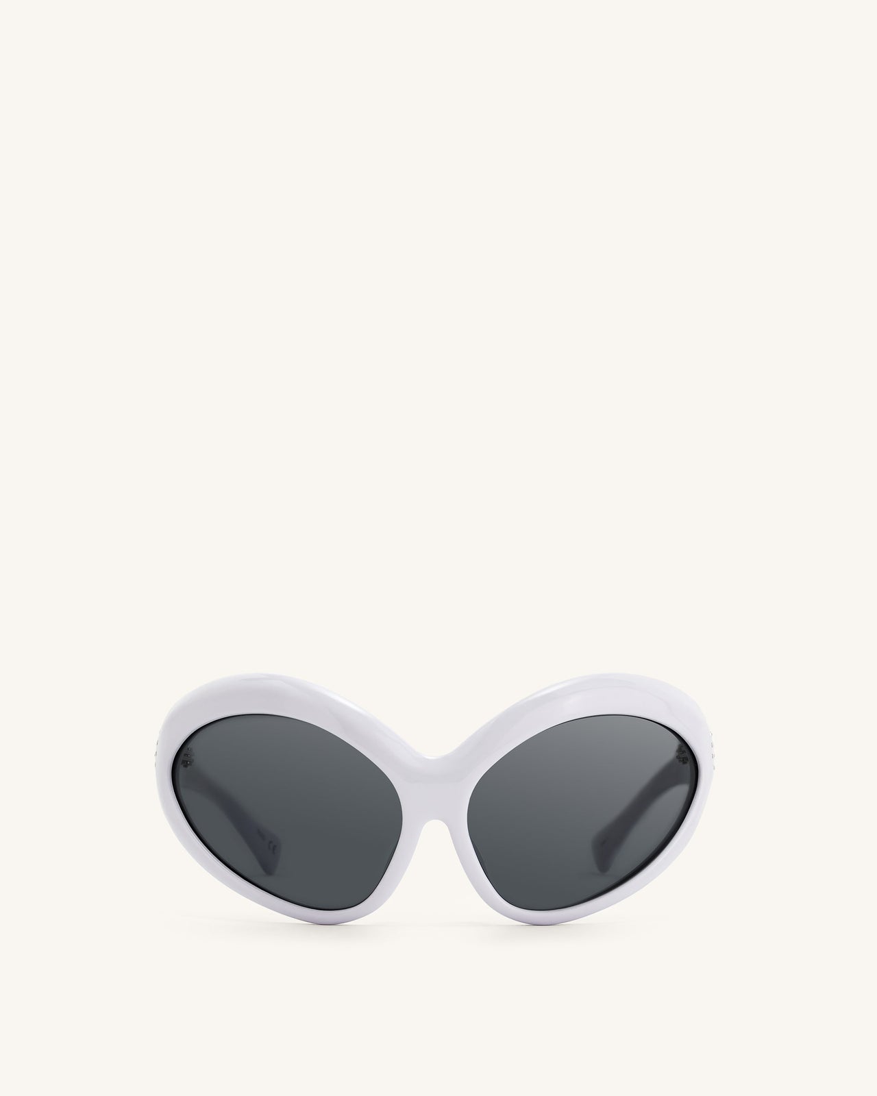 Quorra 貓眼太陽眼鏡 - 白色