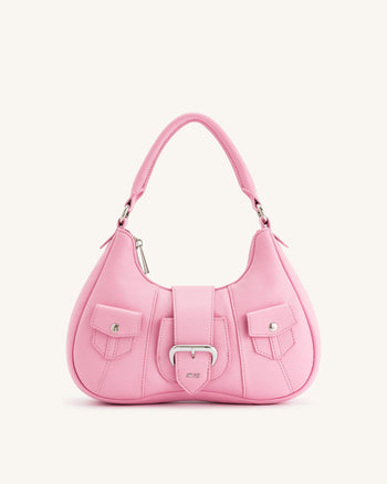 Jolene 手提包 - 粉紅色