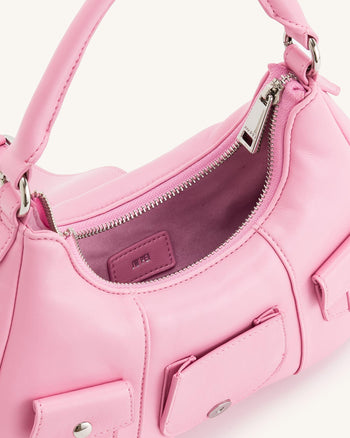 Jolene 手提包 - 粉紅色